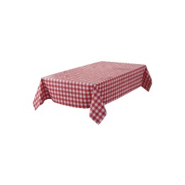 Designed red and white checkered square table cover, customized PVC material table cover 150*270CM, Hong Kong YMCA TBC068 Designed red and white checkered square table cover, customized PVC material table cover 150*270CM, Hong Kong YMCA TBC068